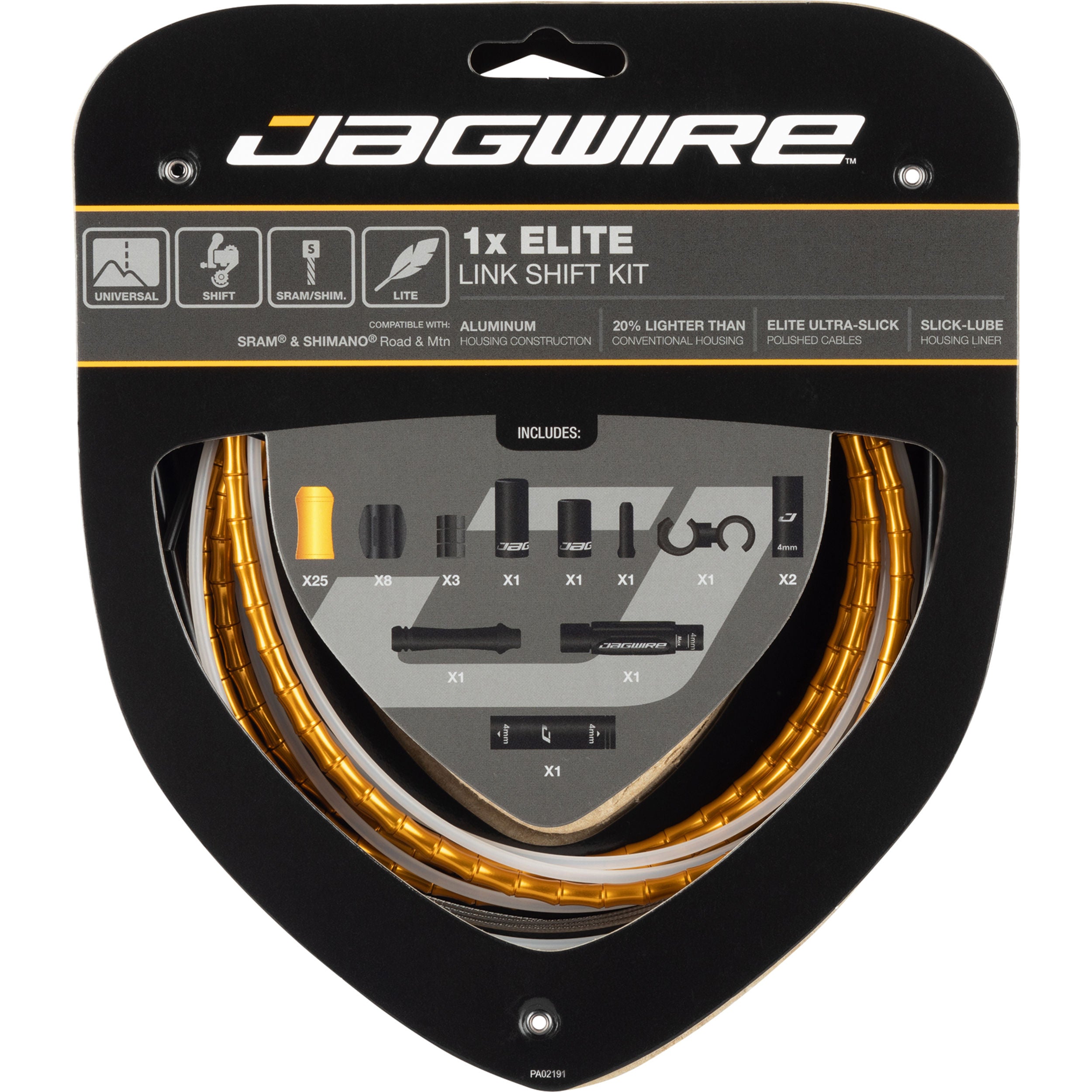 KIT CAMBIOS JAGWIRE ELITE LINK 2X