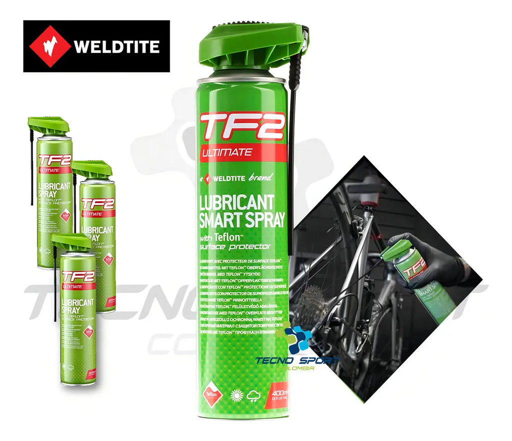 ACEITE LUBRICANTE BICICLETA TEFLON TF2 ULTIMATE WELDTITE