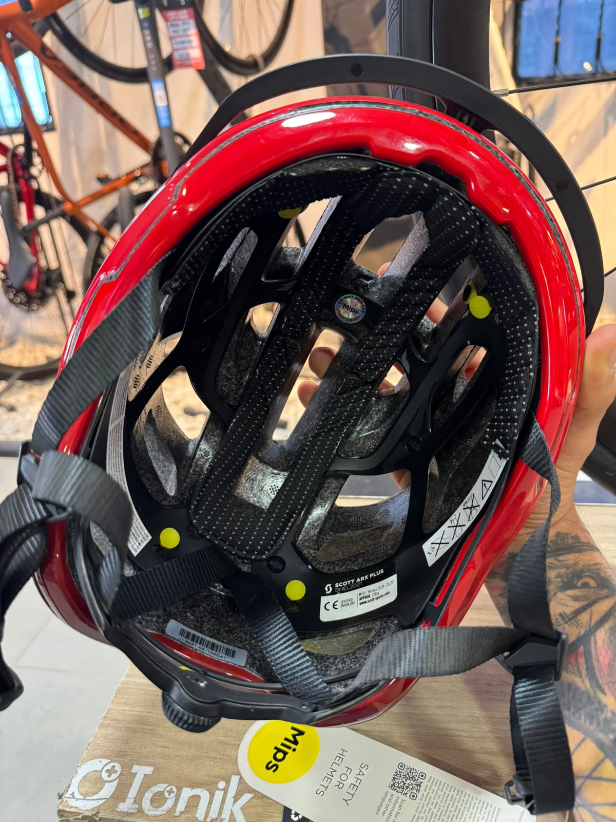 CASCO SCOTT ARX MTB PLUS MIPS