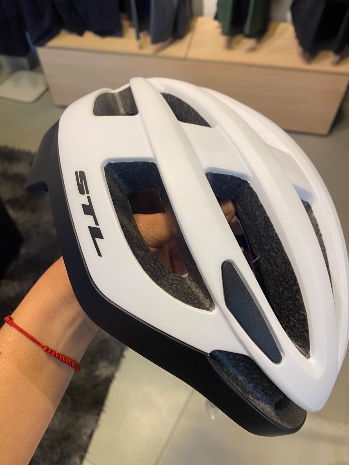 CASCO STL LUZ TRASERA RECARGABLE