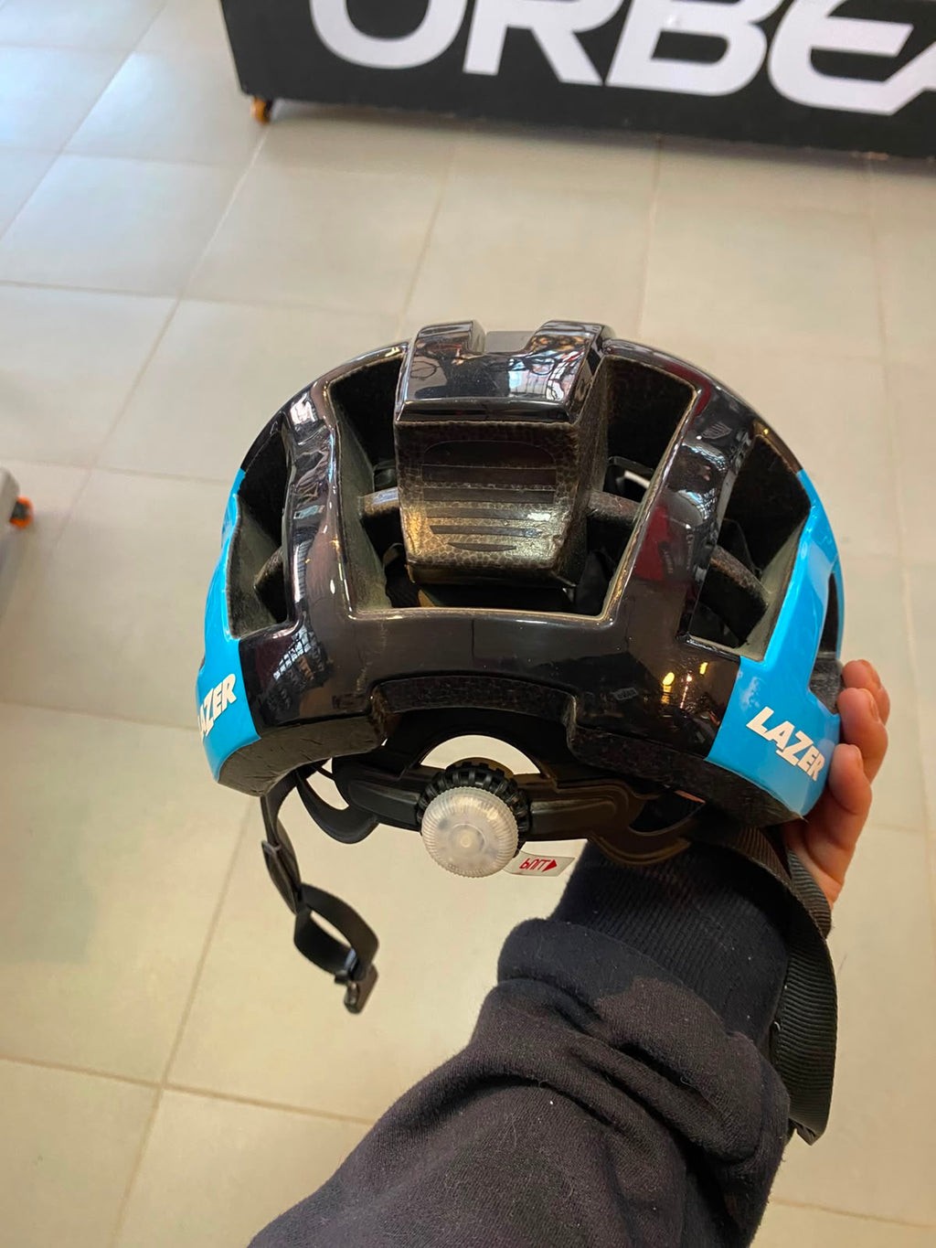 CASCO MTB COMPACT LAZER DLX / AZUL