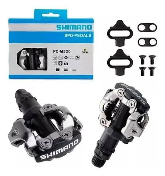 PEDALES SHIMANO MTB M520