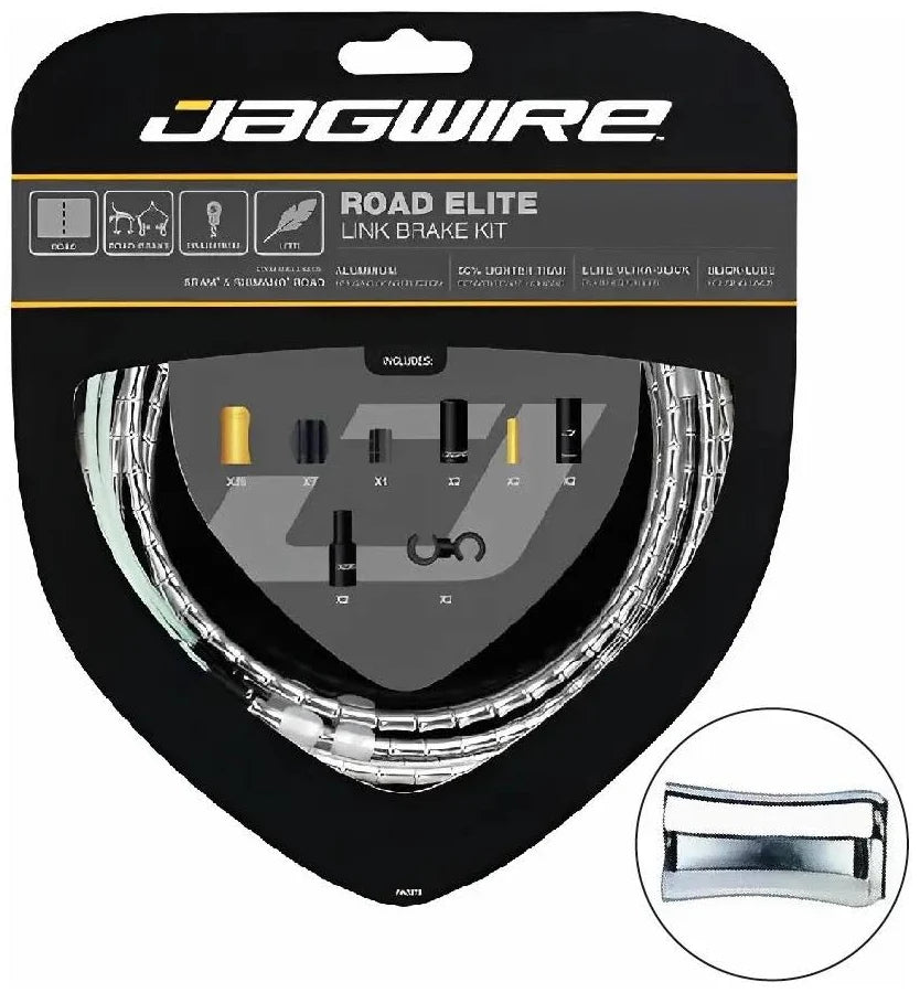 KIT JAGWIRE FRENOS RUTA ELITE LINK